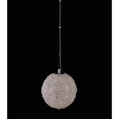 Lina 14 inch Polished Chrome Pendant Ceiling Light