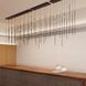Constellation Aries LED 11.5 inch Espresso Black Pendant Ceiling Light in 2700K, White Optical Acrylic, 10 FT. Cord