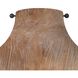 Surfside 1 Light 13.5 inch Natural Flush Mount Ceiling Light