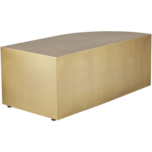 Cortez 44 X 22 inch Antique Brass Cocktail Table