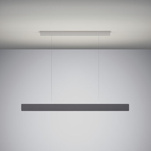 After 8 Linear Pendant Ceiling Light in Slate