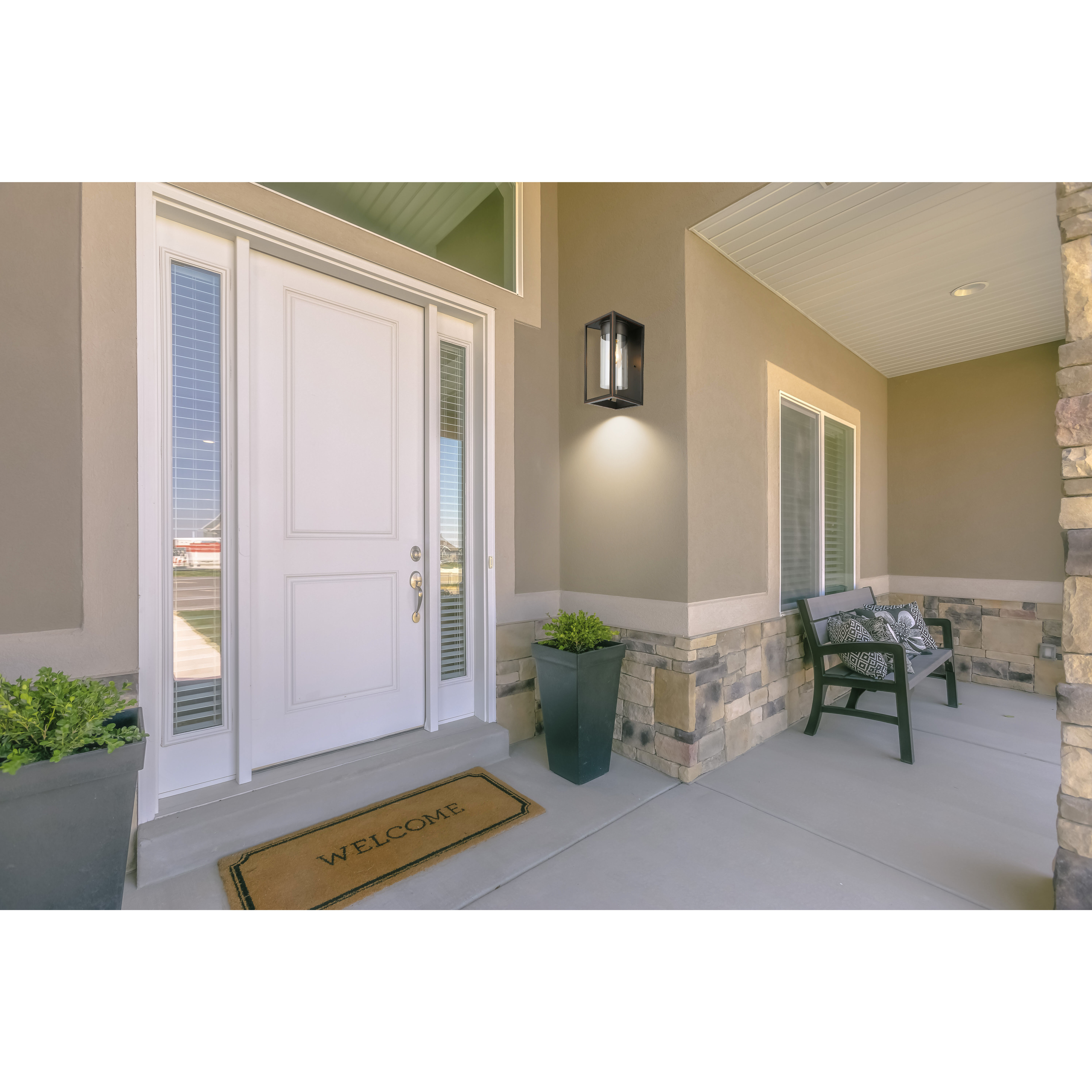 Walker Hill 1 Light 15 inch Oil Rubbed Bronze Outdoor Wall Light