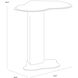 Isola 26 X 23 inch Travertine Look / Dune Outdoor End Table