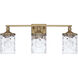 Colton 3 Light 24 inch Aged Brass Vanity Light Wall Light