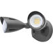 Brentwood LED 4.29 inch Black Outdoor Security Light