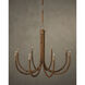 Samsara 8 Light 42.5 inch Saddle Tan Chandelier Ceiling Light, Medium