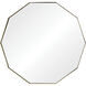 Cruz 40 X 40 inch Antique Brass Wall Mirror