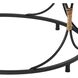 Fisher Island 30 inch Natural with Black Coffee Table