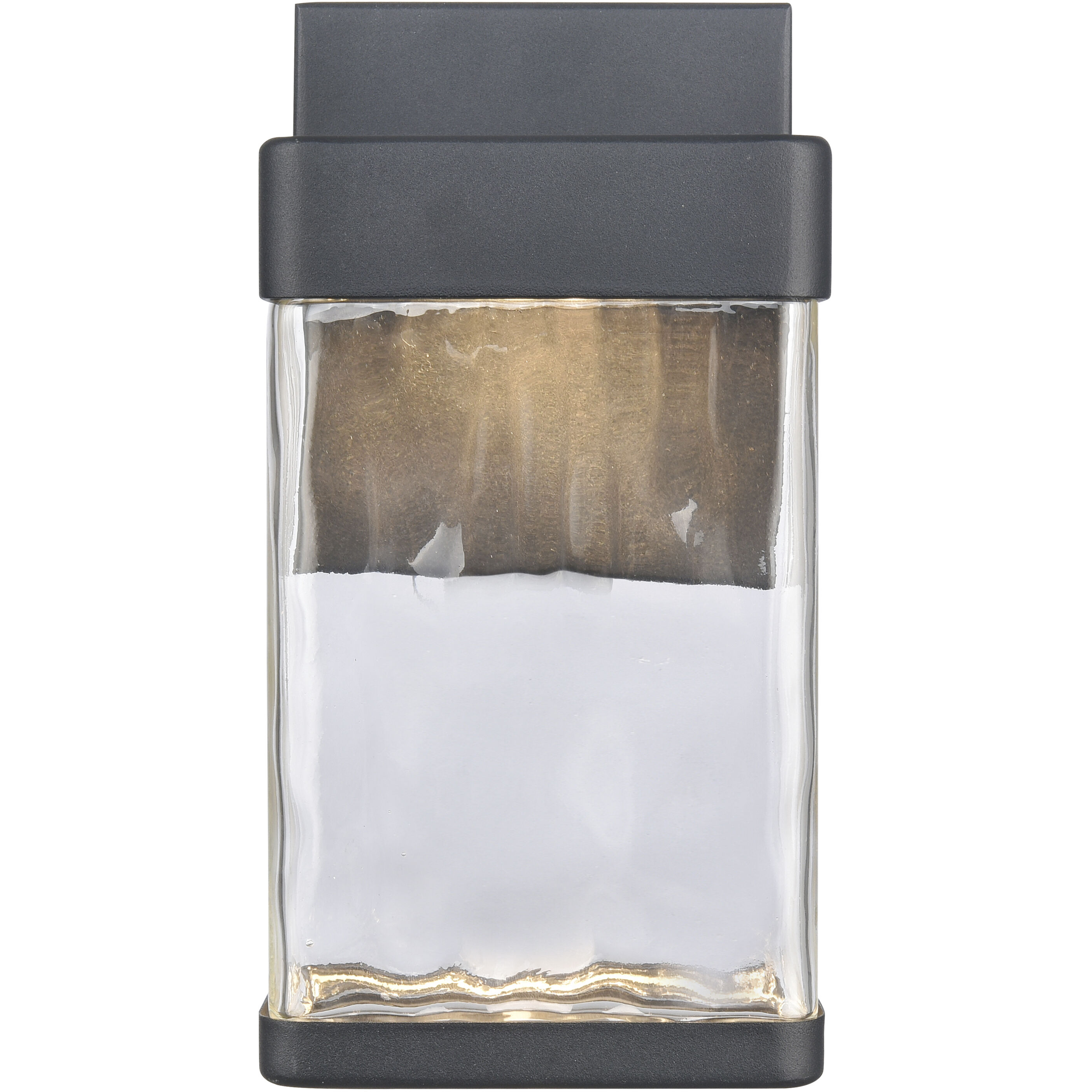 Cornice LED 9.75 inch Charcoal Black Outdoor Wall Sconce