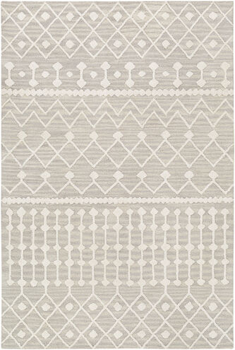 Izmir 36 X 24 inch Medium Gray Rug in 2 x 3, Rectangle