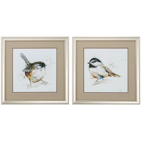 Florals Collection Neutral Framed Art