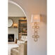 Minuet 1 Light 12 inch Gold Leaf Sconce Wall Light