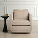 Abound Porcelain Chenille Swivel Chair