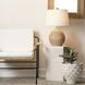Porto 21 X 15 inch White Ceramic Side Table