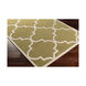 Santorini 114 X 90 inch Olive Indoor Area Rug, Rectangle