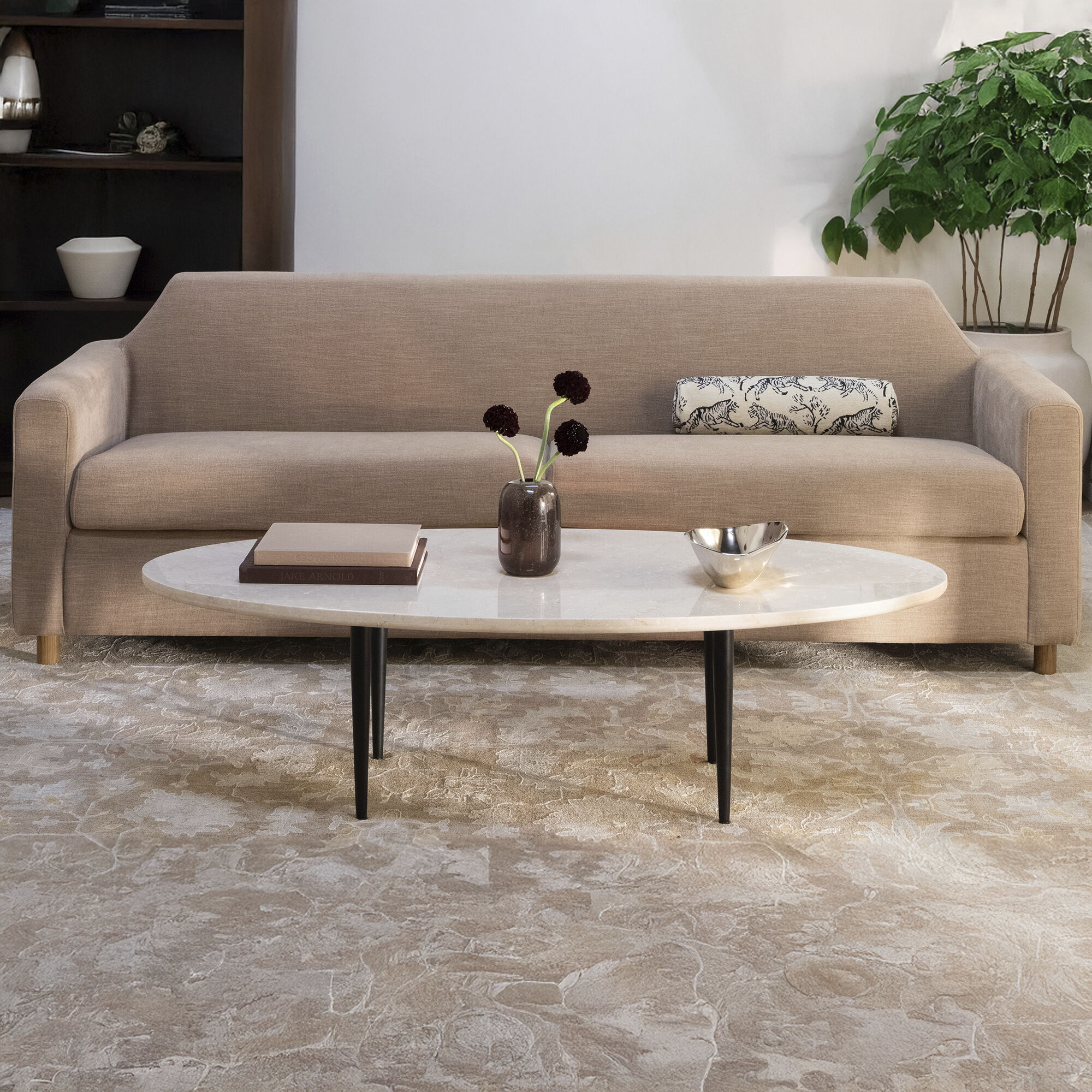 Winona 59 X 29 inch Beige Coffee Table
