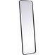 Evermore 60 X 18 inch Black Mirror