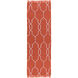 Lagoon 156 X 108 inch Burnt Orange, Light Gray Rug