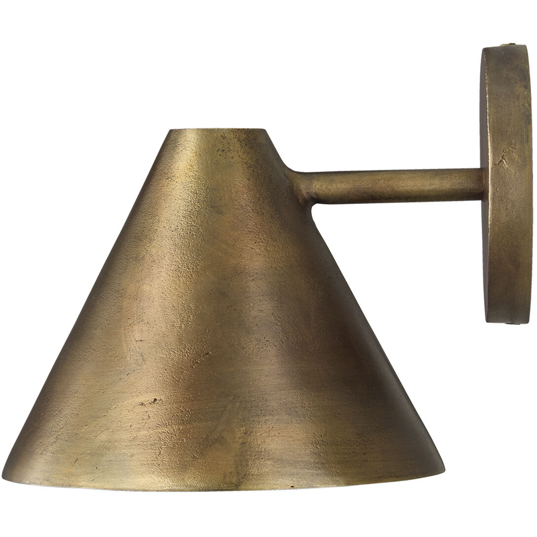 Casa 1 Light 8 inch Oxidized Brass Sconce Wall Light