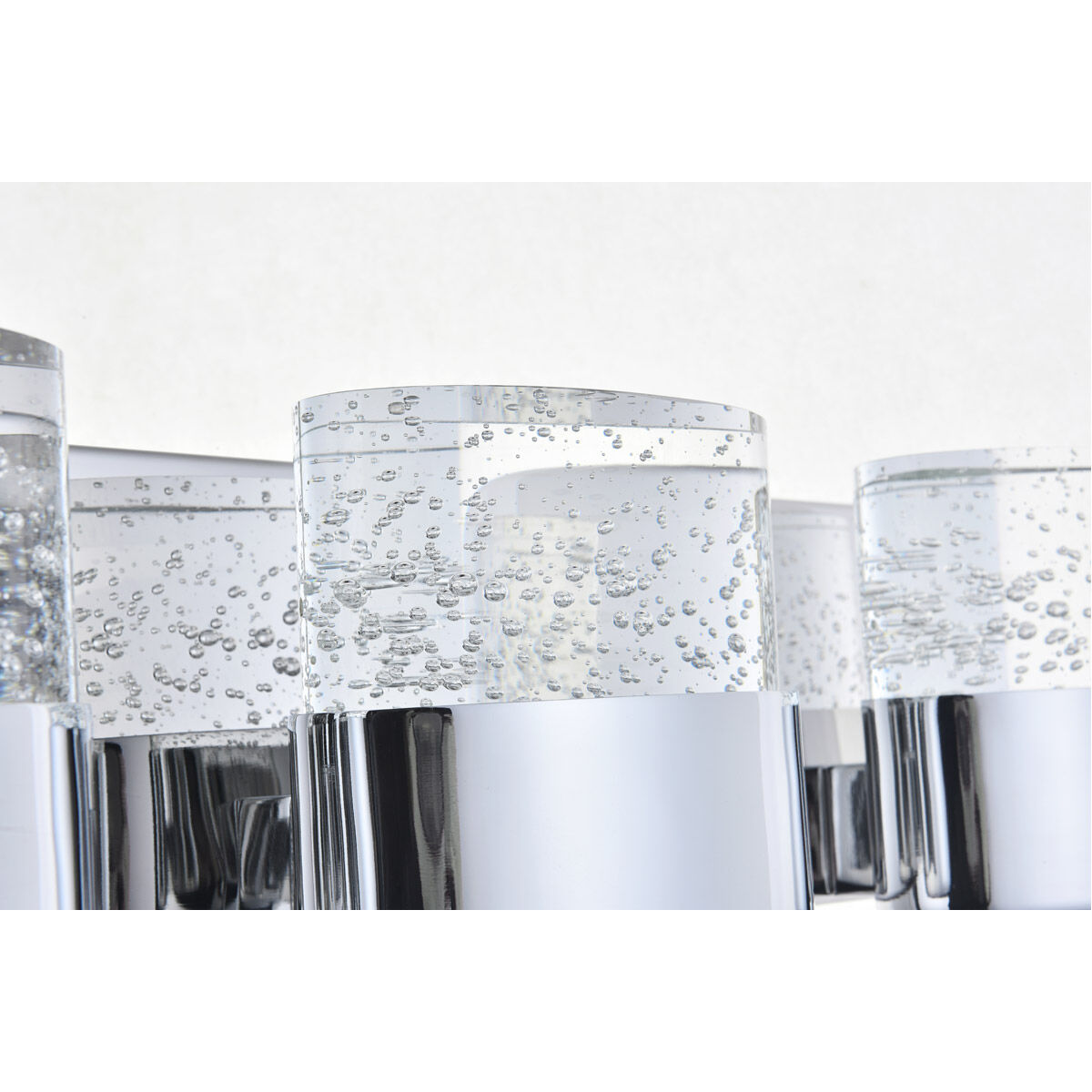 Pollux LED 19.21 inch Chrome Wall Sconce Wall Light