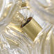 Julie Neill Caselli LED 35.5 inch Gild Basket Chandelier Ceiling Light in Gold Fleck Glass