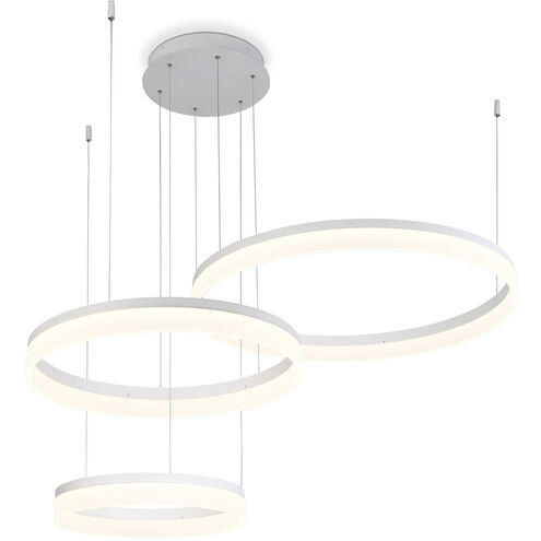 Minuta LED 48 inch Sand White Chandelier Ceiling Light