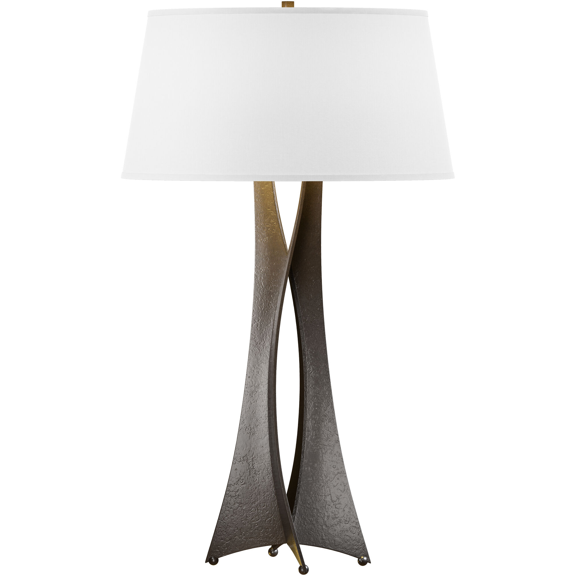 Moreau 33.4 inch 150 watt Oil Rubbed Bronze Table Lamp Portable Light in Natural Anna Tall