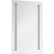 Lustro 36 X 24 inch Might Bright White LED Wall Mirror