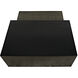 Amboss 58 X 32 inch Matte Black Coffee Table