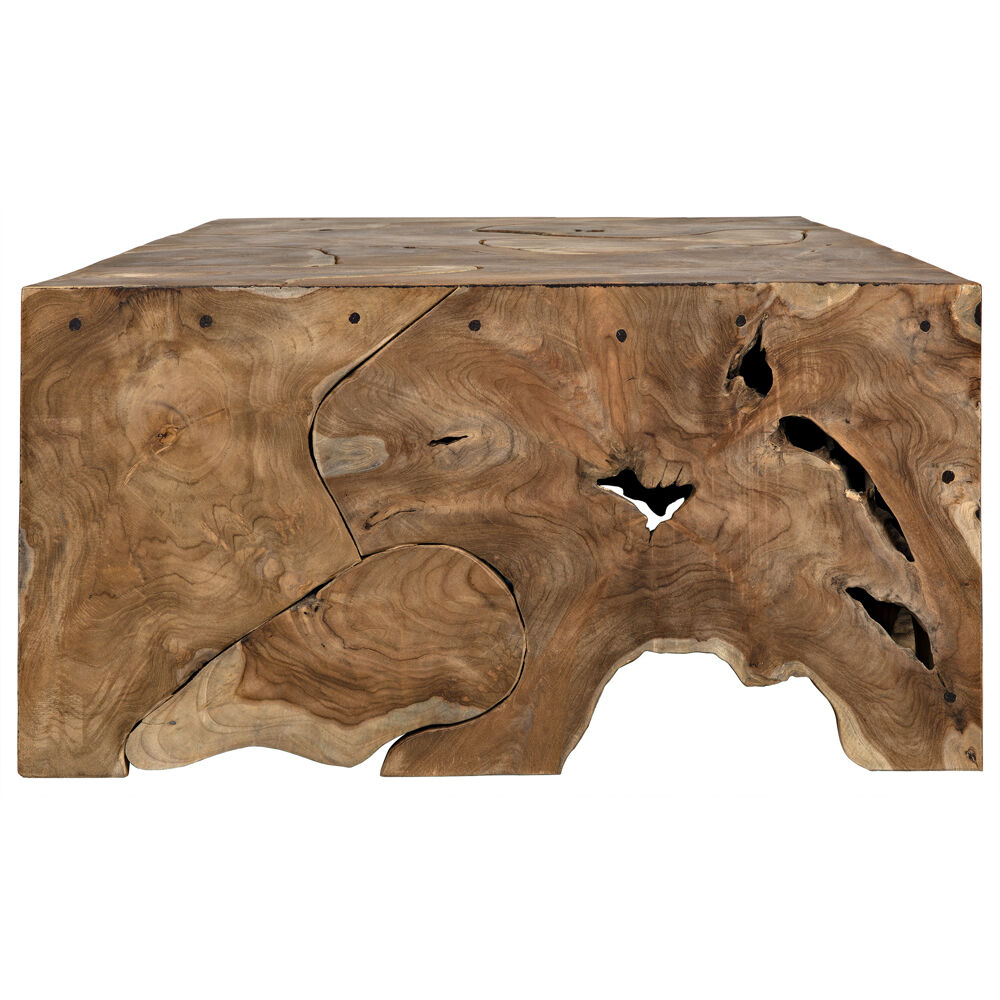 Vert 47.5 X 31.5 inch Clear Coat Flat Coffee Table