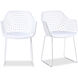Honolulu White Chair, Set of 2