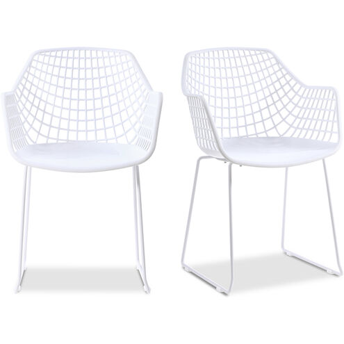 Honolulu White Chair, Set of 2