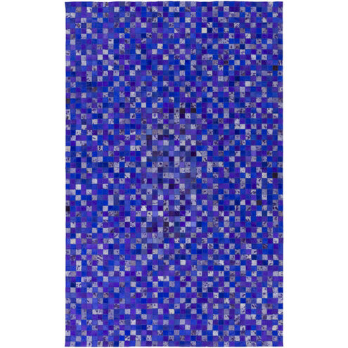 Houseman 120 X 96 inch Purple/Lavender Handmade Rug