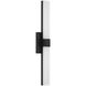 Fentress LED 24 inch Midnight Black Vanity Light Wall Light