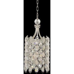 Prive 3 Light 12 inch Two Tone Silver Pendant Ceiling Light