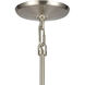 Mid-Century Schoolhouse 1 Light 12 inch Satin Nickel Mini Pendant Ceiling Light