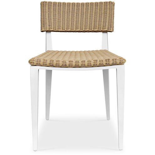 Calbas White Outdoor Dining Chair