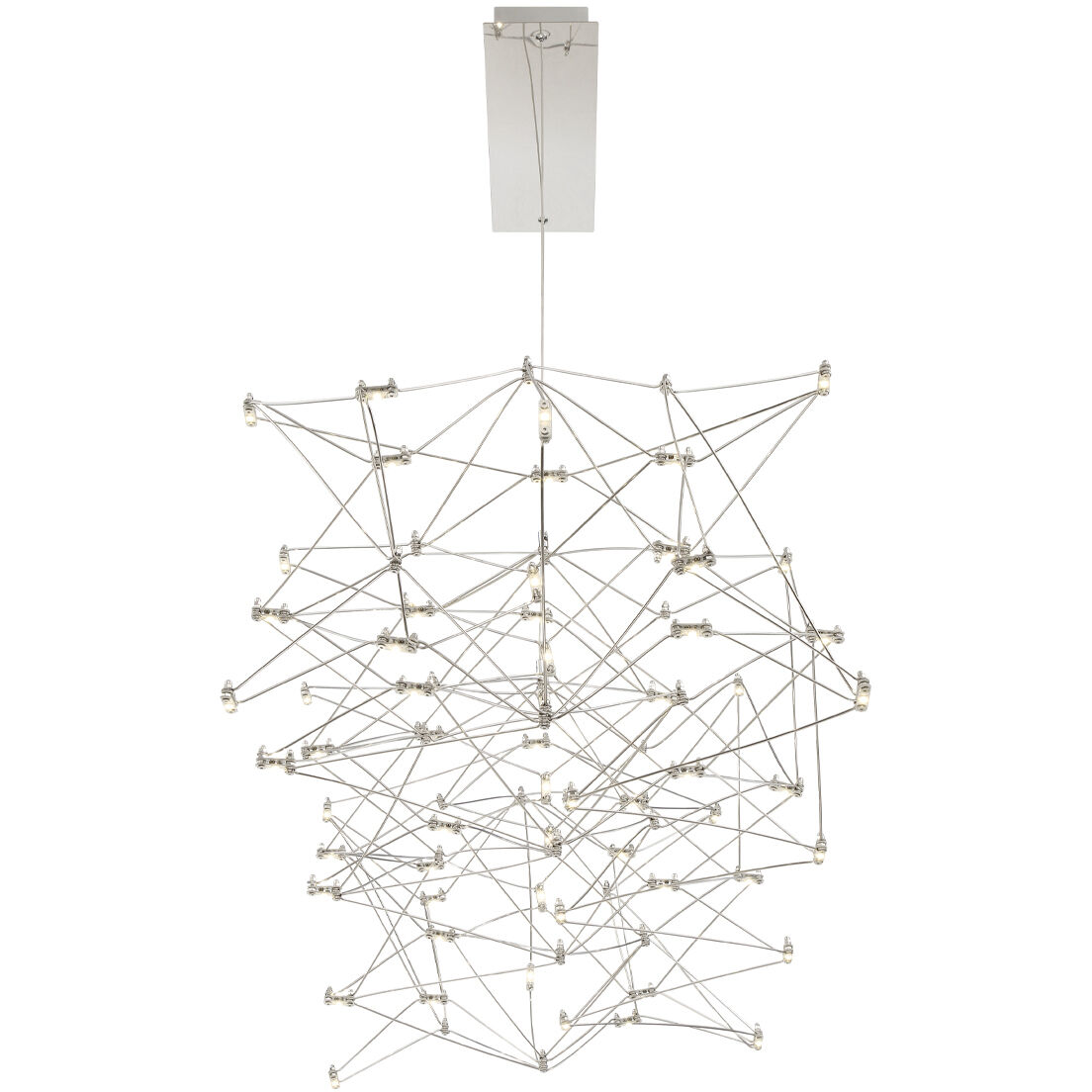 Leonardell Linear Chandelier Ceiling Light in Black