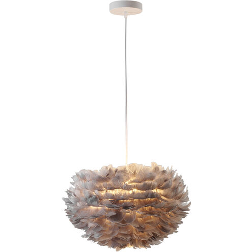 Canada 1 Light 18 inch Grey Pendant Ceiling Light