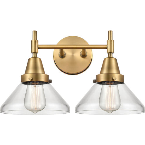 Caden 2 Light 17 inch Brushed Brass Bath Vanity Light Wall Light