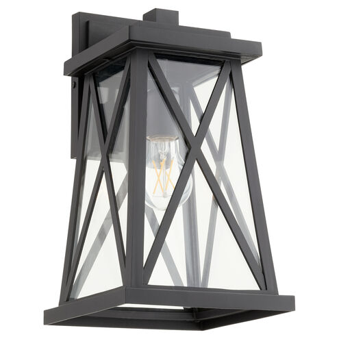 Artesno 1 Light 14 inch Textured Black Outdoor Wall Lantern