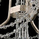 Barcelona 3 Light 17 inch Transcend Silver Chandelier Ceiling Light