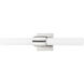 Hogan 2 Light 4.5 inch Burnished Nickel Wall Sconce Wall Light