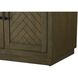 Chase 84 X 34 inch Hazel Oak Bathroom Vanity Cabinet