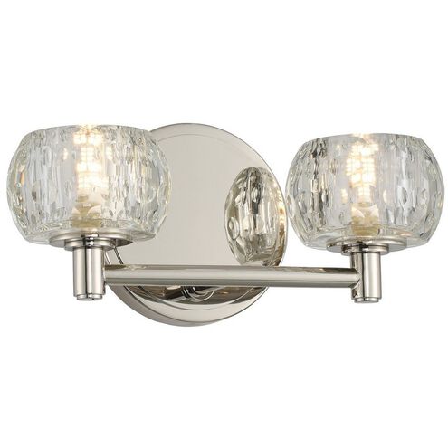 Ella LED 11 inch Polished Nickel Bath Vanity Wall Light