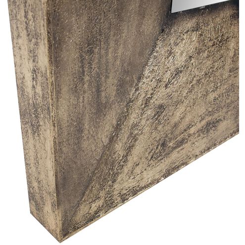 Barragan 87 X 47.25 inch Vintage Gold Mirror
