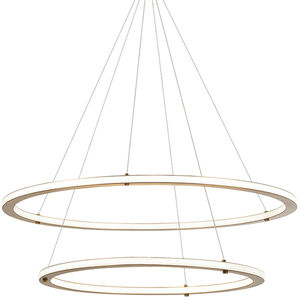 Victoria LED 32 inch Brushed Gold Pendant Ceiling Light
