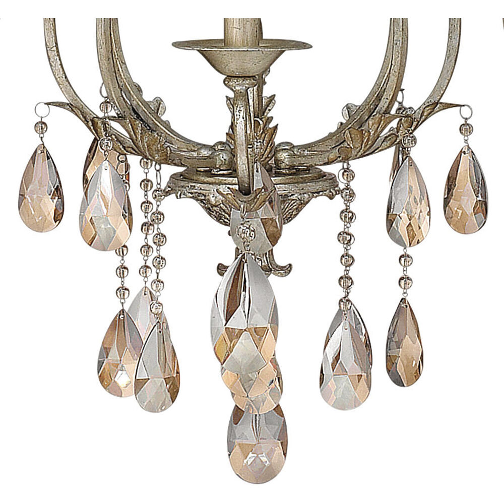 Carlton 12 Light 35 inch Silver Leaf Indoor Chandelier Ceiling Light