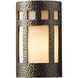 Ambiance Cylinder LED 7.75 inch Vanilla Gloss ADA Wall Sconce Wall Light, Large