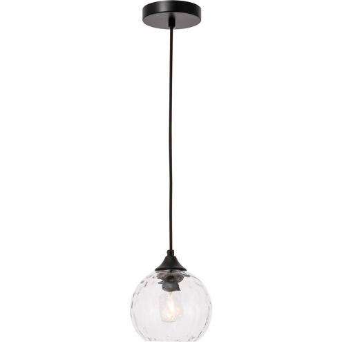 Womelsdorf 1 Light 6 inch Black Pendant Ceiling Light